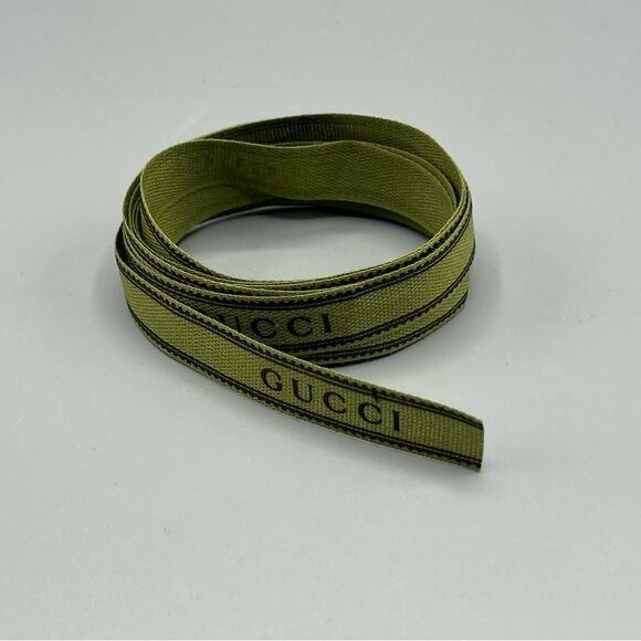Gucci Green Designer Ribbon 82” Inches - Picture 1 of 2
